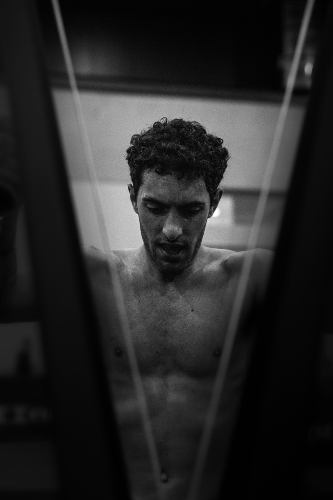 Tomás Martínez entrenando